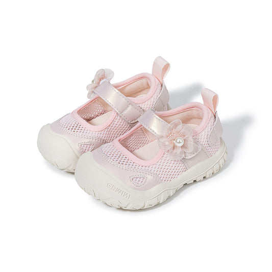 Girls' Flower Accent Casual Shoes