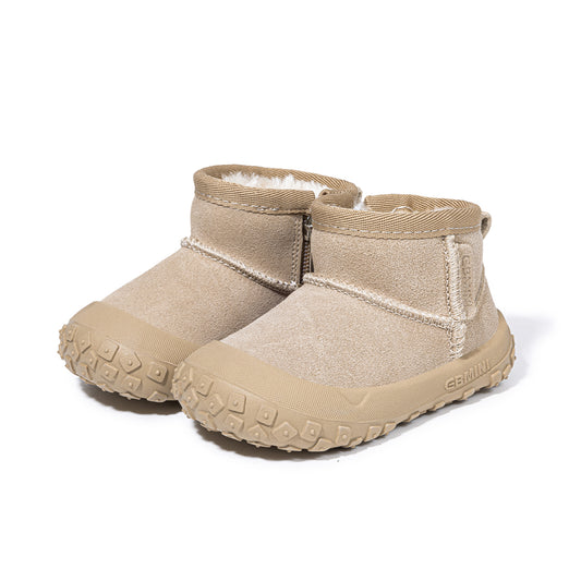 EBMINI Kids’ Cozy Fleece-Lined Boots – Lightweight, Non-Slip & Easy On