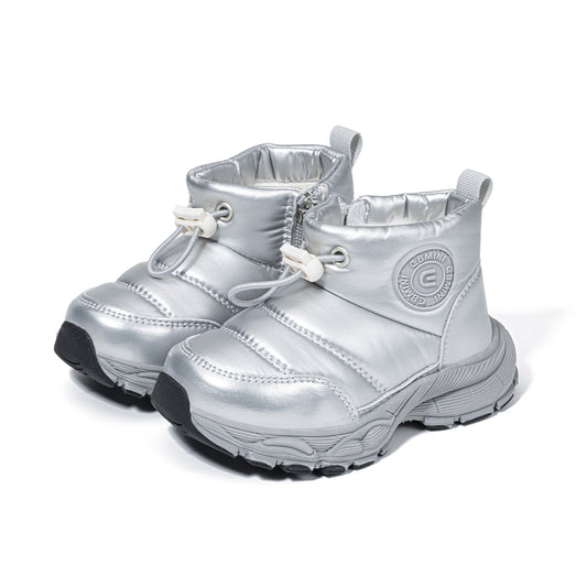 EBMINI Cosy Toddler Snow Boots – Soft Fleece Lining & Easy Zip-Up Design for Winter