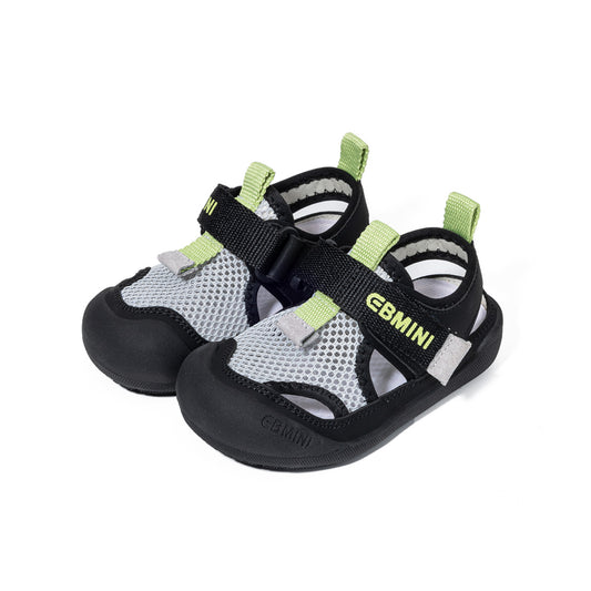 EBMINI Mesh Closed Toe Toddler Sandals | Lightweight Breathable Summer Shoes for Boys Girls 2-8Y