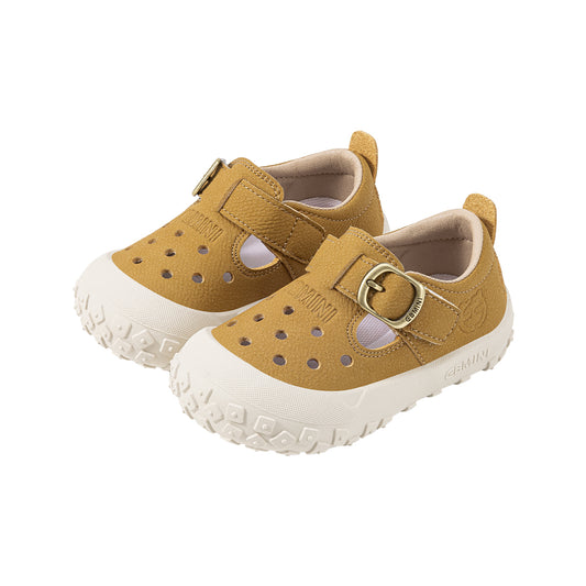 EBMINI Toddler First Walker Shoes | Perforated Buckle Non Slip Casual Shoes
