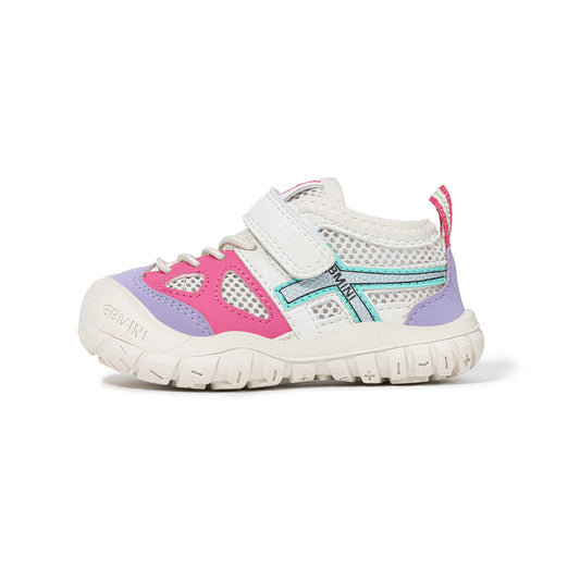 Kids Outdoor Sneakers - Breathable Mesh Secure Fit