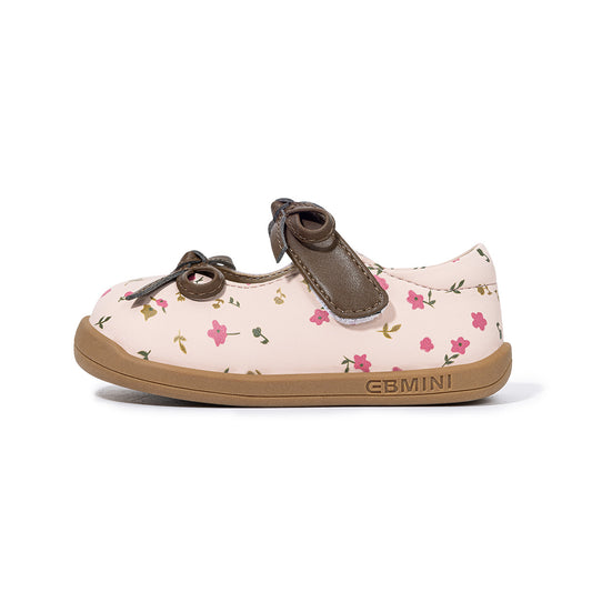 Girls Floral Mary Jane Flats