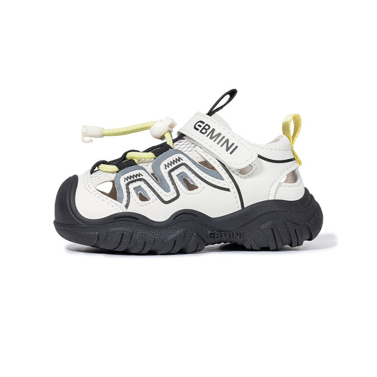 EBMINI Color Pop Toggle Sport Sandals | Closed-Toe Non-Slip First Walkers for Boys Girls 10M-6Y