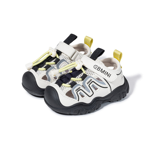 EBMINI Color Pop Toggle Sport Sandals | Closed-Toe Non-Slip First Walkers for Boys Girls 10M-6Y