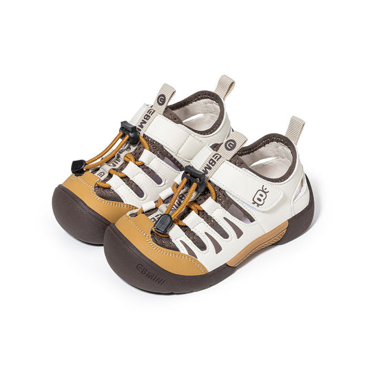 EBMINI Cartoon Hiking Closed-Toe Toddler Sandals | Non-Slip Breathable First Walkers for Boys Girls 2-8Y
