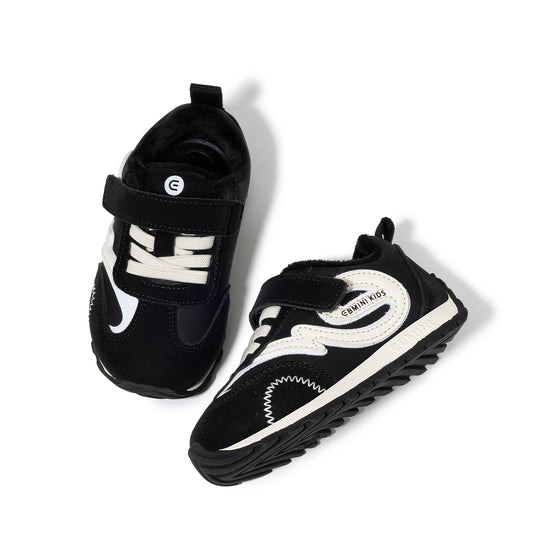 EBMINI Kids’ Cozy Fleece-Lined Trainers – Non-Slip & Perfect for Play