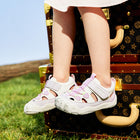 Heart Patch Colorblock Closed-Toe Toddler Sandals