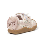 Floral Pearl Bow Toddler Sneakers