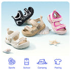 Breathable Mesh Dual-Strap Toddler Sandals