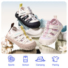 Two-Tone Sport Closed-Toe Toddler Sandals