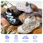 Rotary Buckle Closed-Toe Kids Sandals