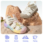 Rainbow Cage Mesh Toddler Sandals