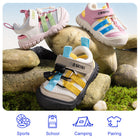 Colorful Stripe Bungee Toddler Sandals