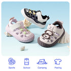 Neon Lace Cutout Toddler Sandals