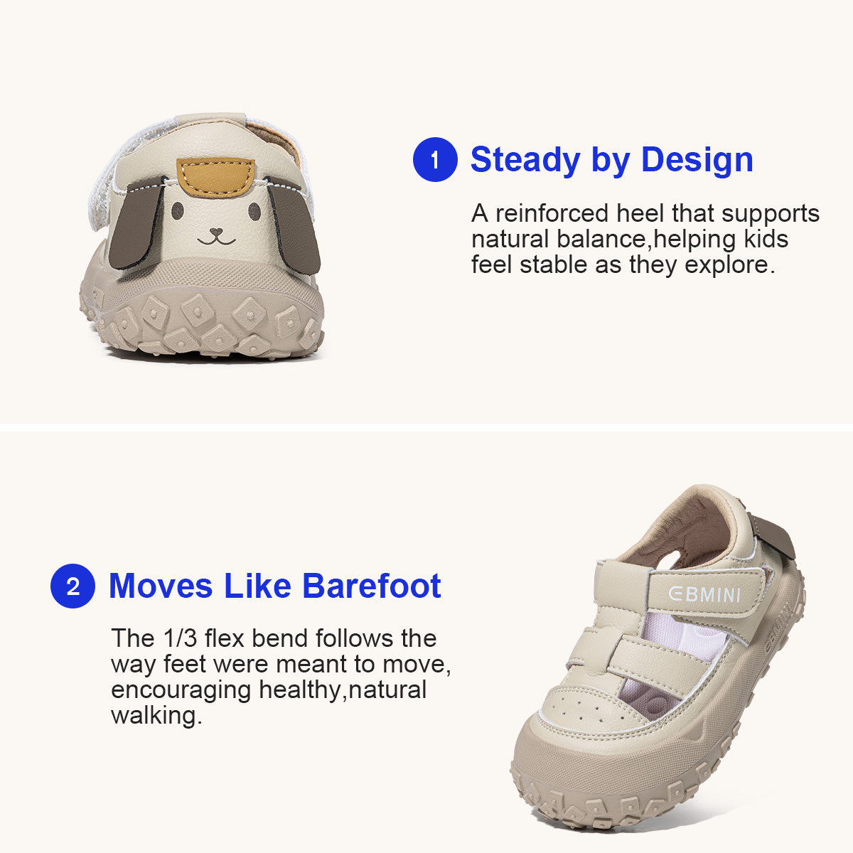 Roman T-Strap Closed-Toe Toddler Sandals
