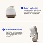 Barefoot Closed-Toe Toddler Sandals