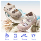 Cartoon Dog Closed-Toe Toddler Sandals