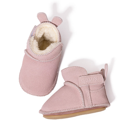 EBMINI Baby Girl Winter Boots – Cozy Fleece-Lined, Soft & Lightweight