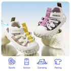 Wave Cutout Colorblock Closed-Toe Toddler Sandals
