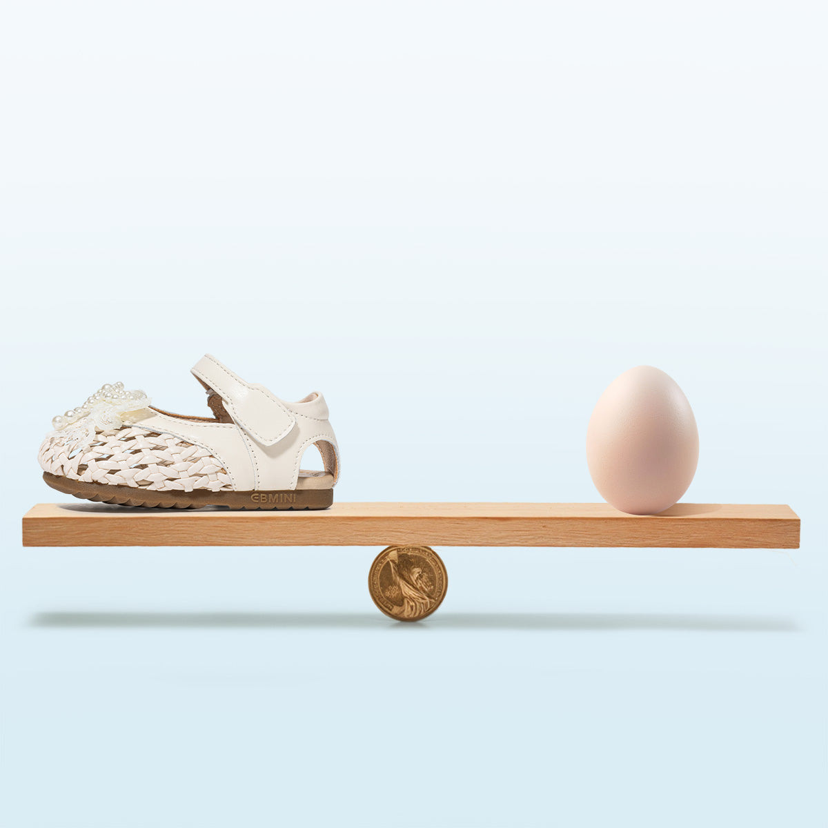 Pearl Bow Woven Mary Jane Toddler Sandals