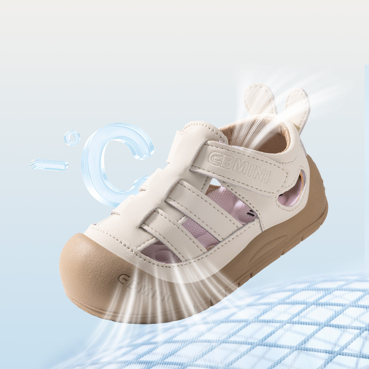 Bunny Ear Fisherman Toddler Sandals