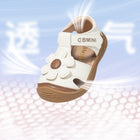 3D Flower Velcro Closed-Toe Toddler Sandals