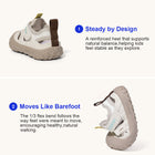 Two-Tone Sport Closed-Toe Toddler Sandals