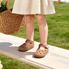 Polka-Dot Perforated Mary Jane Toddler Sandals