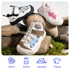 Colorblock Mesh Closed-Toe Toddler Sandals