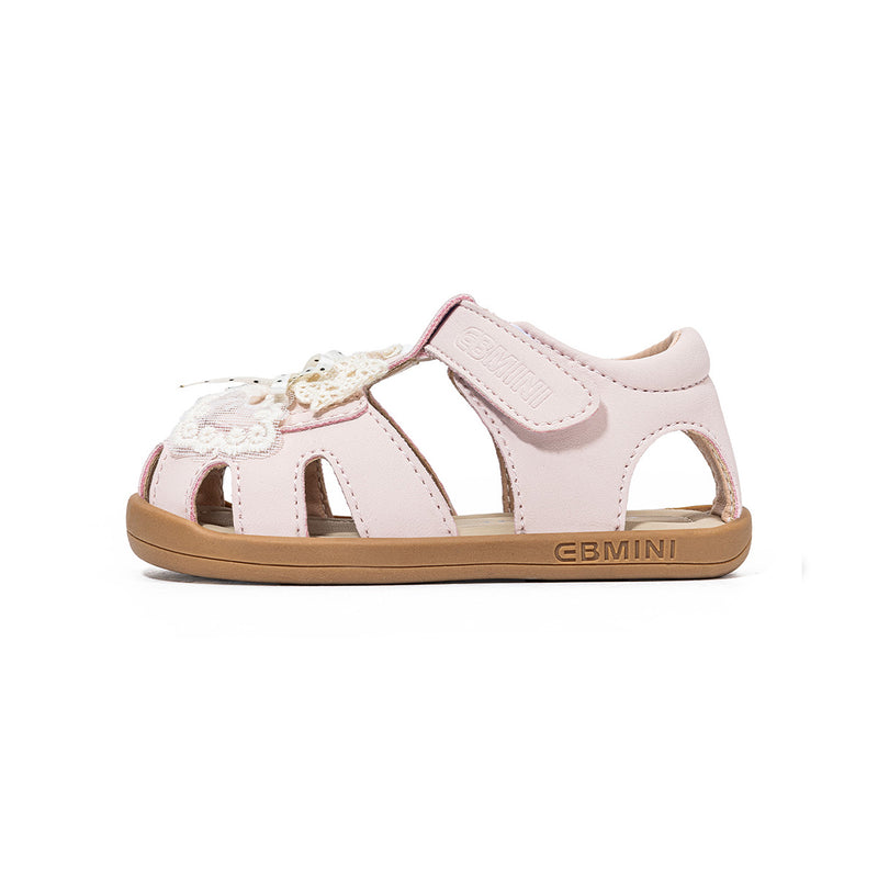 Lace Bow Fisherman Toddler Sandals