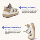 Star Patch Closed-Toe Toddler Sandals