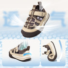 Letter Print Webbing Closed-Toe Hiking Toddler Sandals