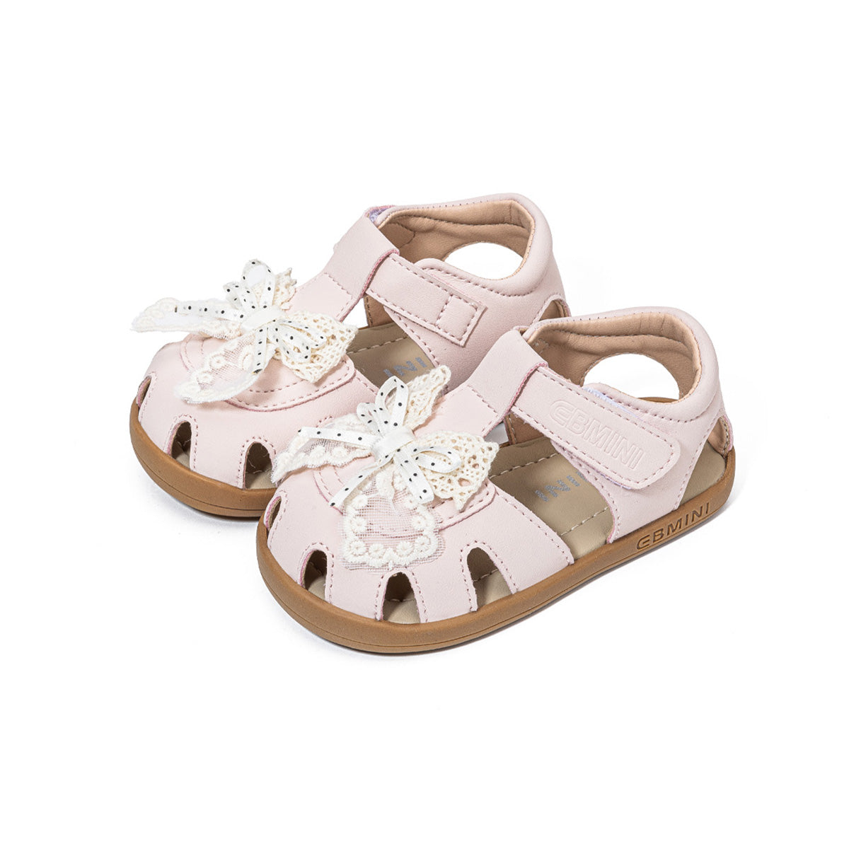 Lace Bow Fisherman Toddler Sandals