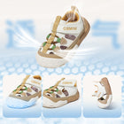 Heart Patch Colorblock Closed-Toe Toddler Sandals