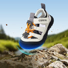 Bungee Lace Closed-Toe Toddler Sandals