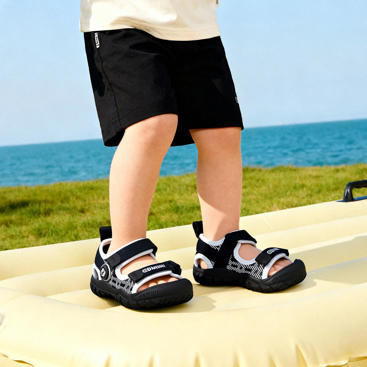Breathable Mesh Dual-Strap Toddler Sandals