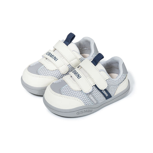 Toddler Sneakers - Multi-Color Mesh, Velcro Strap