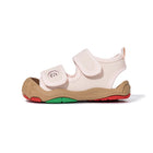 Rainbow Sole Open-Toe Closed-Heel Toddler Sandals