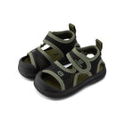 Olive Strap Mesh Toddler Sandals