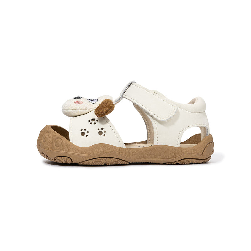 Dog Cartoon Closed-Toe Toddler Sandals