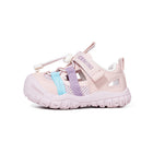 Colorful Webbing Closed-Toe Toddler Sandals