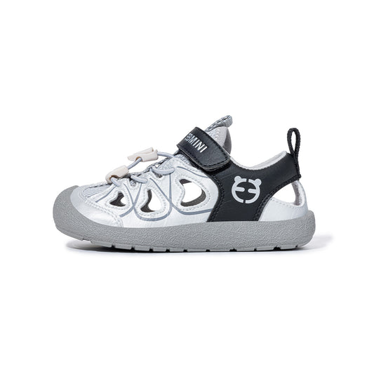 EBMINI Quick-Release Mesh Sport Sandals | Closed-Toe Non-Slip First Walkers for Kids 2-15Y