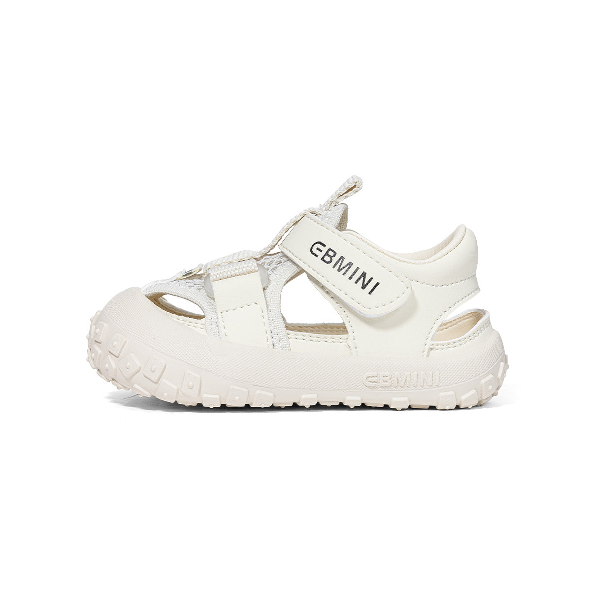 Rugged Webbing Dual-Strap Closed-Toe Toddler Sandals