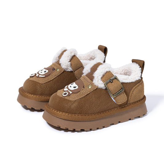 EBMINI Kids’ Cosy Fleece-Lined Shoes – Adorable Design & Stylish Footwear