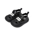 Panda Print Canvas Toddler Sandals