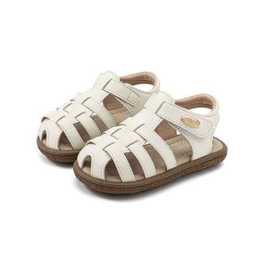 EBMINI Woven Closed-Toe Toddler Sandals | Stylish Non-Slip Shoes for Boys Girls 10M-5Y