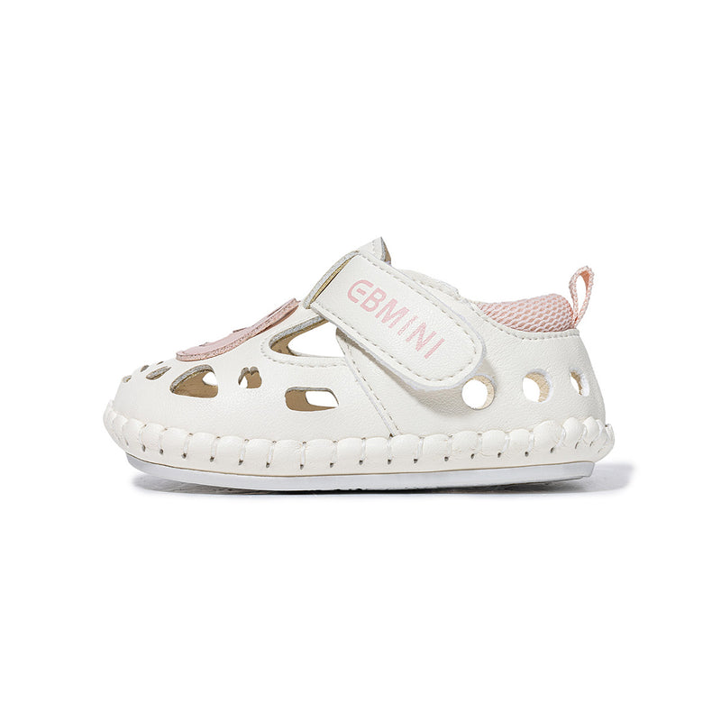 Bear Cutout Closed-Toe Pre-Walker Baby Sandals