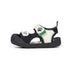 Bear Paw Print Closed-Toe Kids Sandals