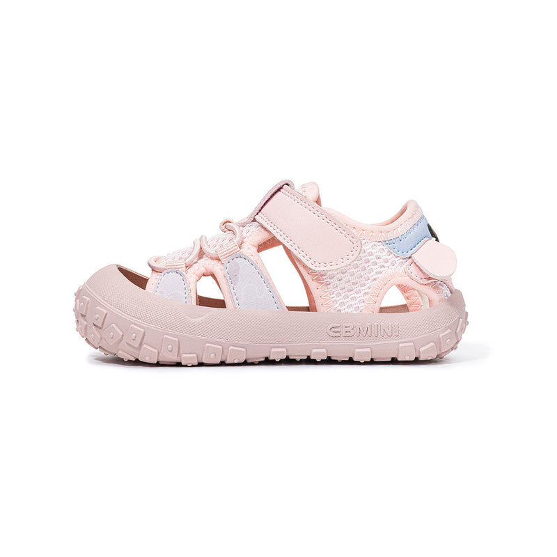 Triple-Strap Fisherman Closed-Toe Toddler Sandals